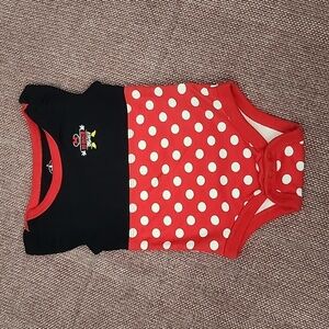 Walt Disney World Authentic Minnie Mouse Baby Onesie - Size 3 months - NWOT